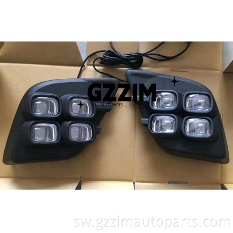 Mchana wa gari Kuendesha Mwanga LED DRL kwa Hilux Vigo 2016+